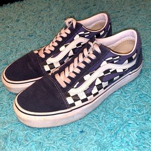 VANS Drippy Checker low skate shoes